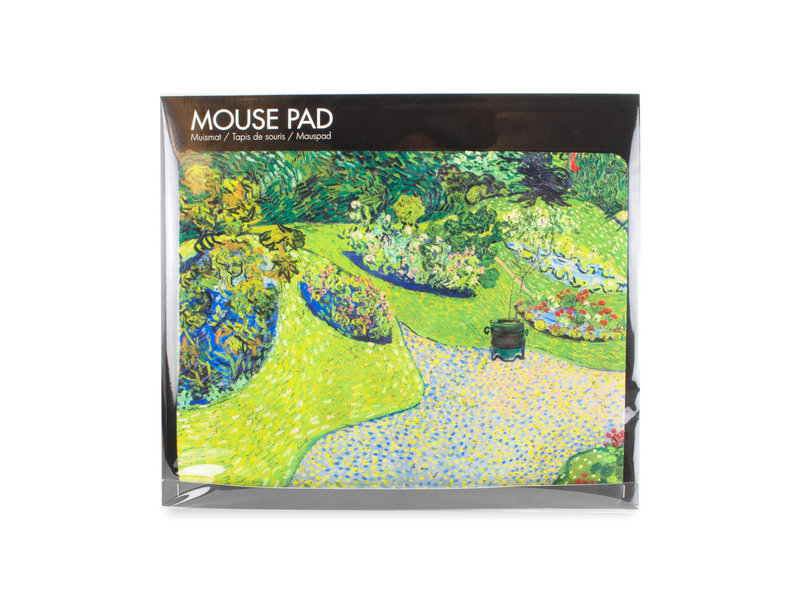 Mouse Pad , Garden in Auvers, Vincent van Gogh