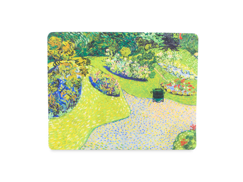 Mouse Pad , Garden in Auvers, Vincent van Gogh