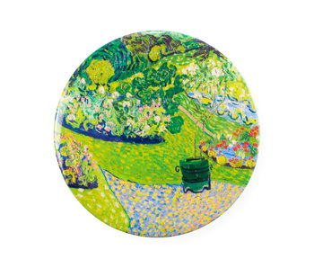 Espejo de bolsillo,  Ø 80 mm Jardín en Auvers, Vincent van Gogh