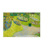 Imán de nevera, Jardín en Auvers, Vincent van Gogh