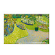 Imán de nevera,Jardín en Auvers, Vincent van Gogh
