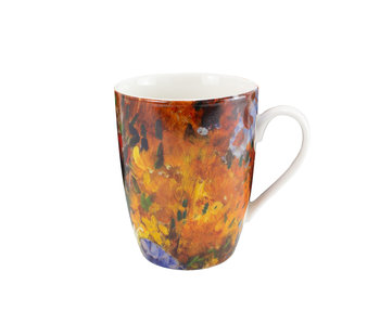 Tasse, Fleurs dans un vase bleu, Vincent van Gogh