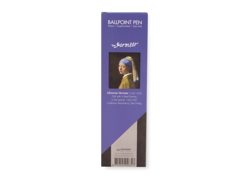 Kugelschreiber in Box, Mädchen mit Perlenohrring, Vermeer