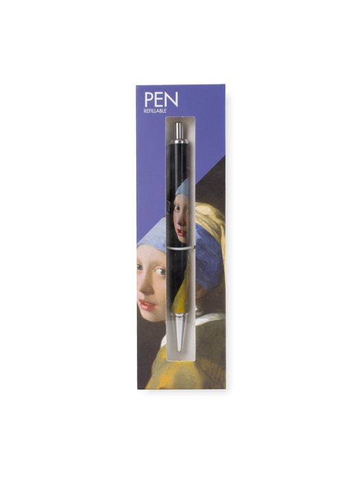 Ballpen in box,  Vermeer, Girl with the Pearl Earring