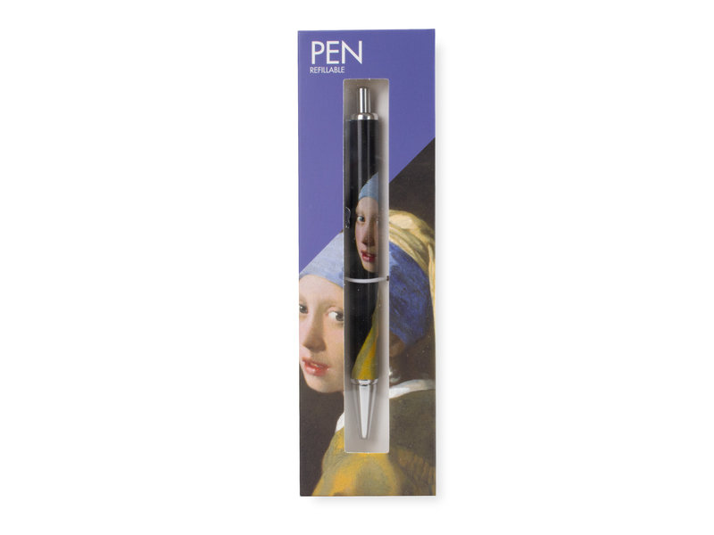 Ballpen in box,  Vermeer, Girl with the Pearl Earring