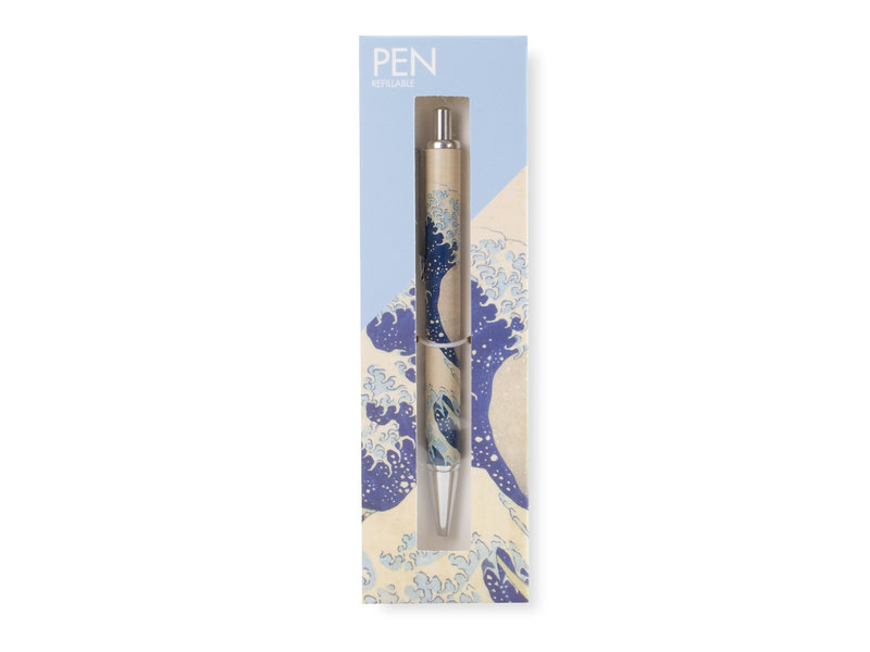 Ballpen in box, Hokusai, Great Wave