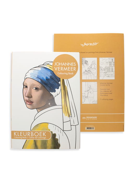 Colouring notebook, Johannes Vermeer