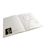 Colouring notebook, Johannes Vermeer