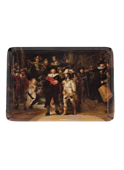 Mini tray, 21 x 14 cm, The Night Watch, Rembrandt