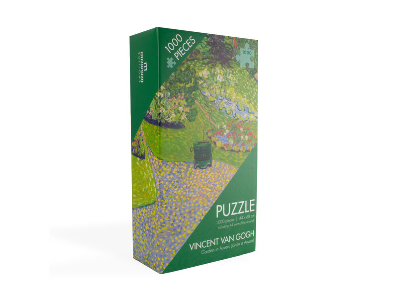 Puzzle, 1000 Teile, Garten in Auvers, Vincent van Gogh