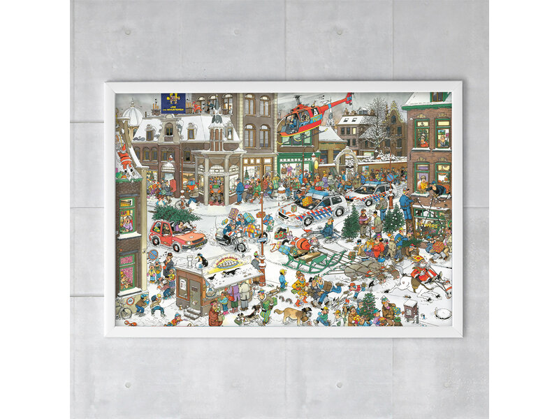 Poster 50x70 cm, Weihnachten, Van Haasteren