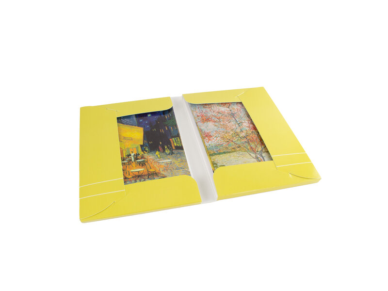 Tarjetero, Tarjetas dobles 2x5, Van Gogh, destacados