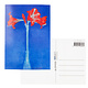 Ansichtkaart, Piet Mondriaan, Amaryllis