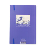 Cuaderno de tapa blanda,A5,La gran ola de Kanagawa, Hokusai