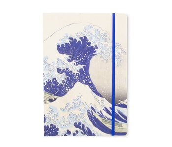 Softcover notitieboekje A5,  De grote golf van Kanagawa, Hokusai