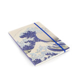 Softcover-Notizbuch, A5,Die große Welle vor Kanagawa, Hokusai