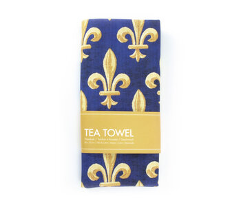 Tea Towel, Fleur de Lys