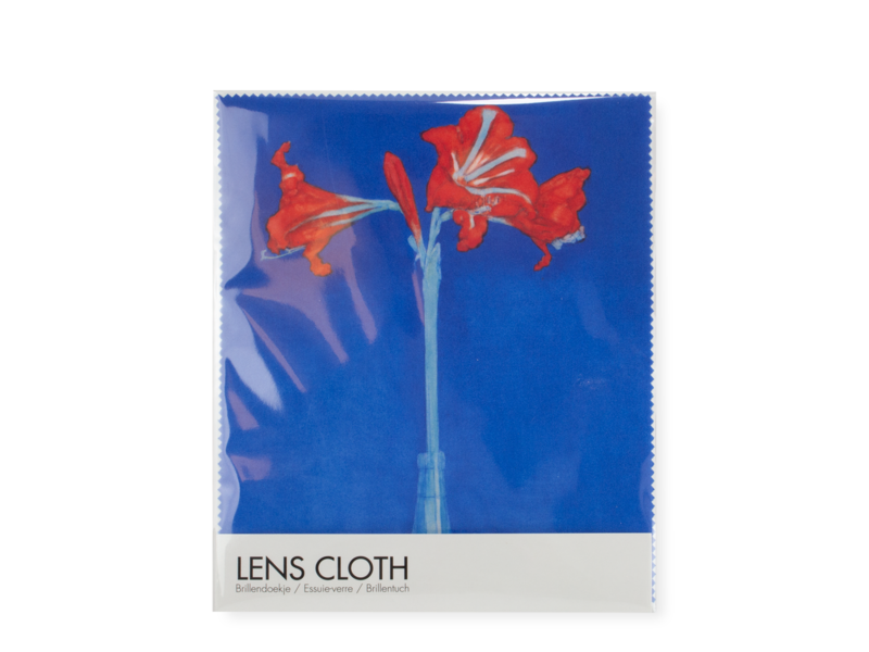 Lens cloth, 15x18 cm, Piet Mondriaan, Amaryllis