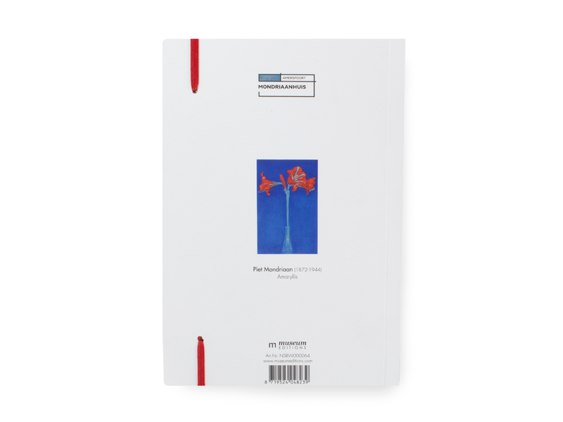 Cuaderno de tapa blanda, A5,  Piet Mondriaan, Amaryllis
