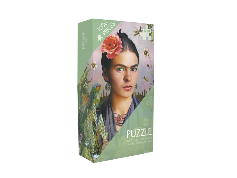 Puzzle, 1000 piezas,  Inspirado en Frida Kahlo