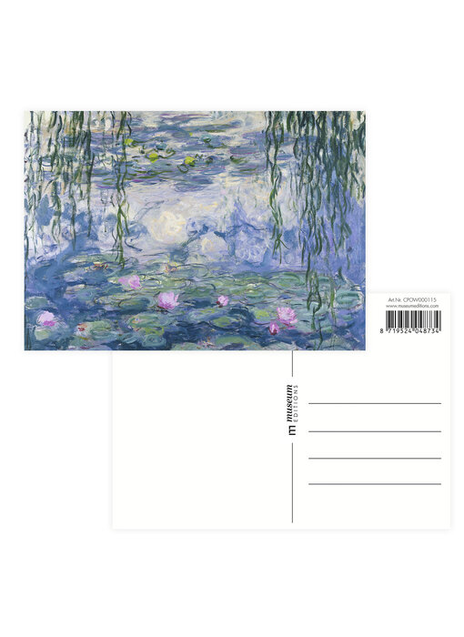 Ansichtkaart, Claude Monet, Waterlelies