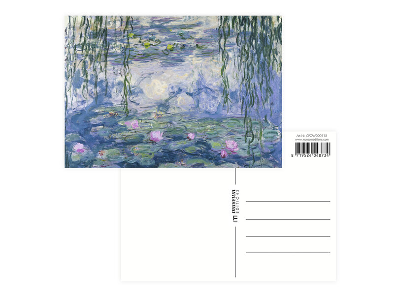 Postcard , Claude Monet, Water lilies