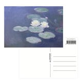 Postkarte, Claude Monet, Seerosen im Abendlicht