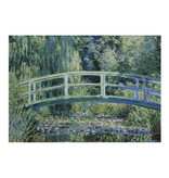 Postcard , Claude Monet,  Japanese bridge