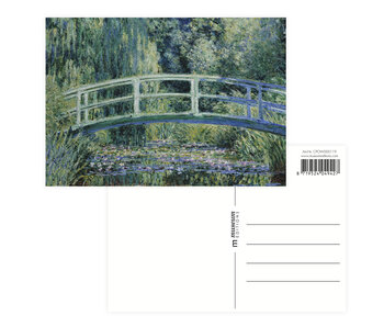 Postkarte, Claude Monet,   japanische Brücke