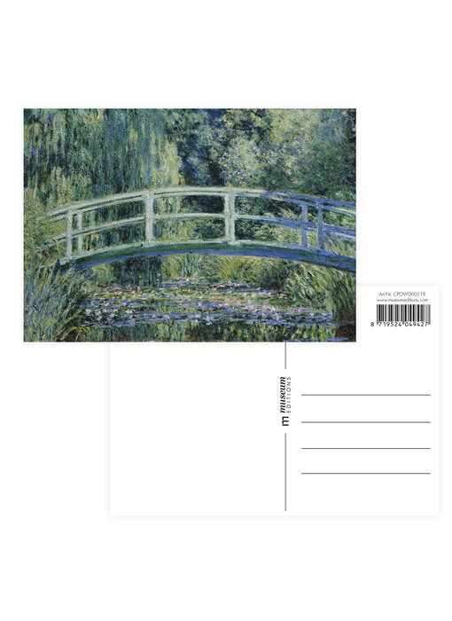 Ansichtkaart, Claude Monet,Japanse brug