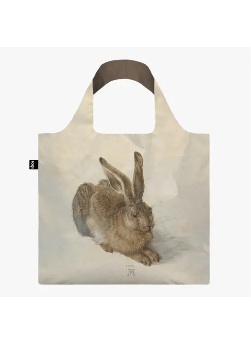 Shopper foldable, Recycled material , Magritte, Young Hare , Durer