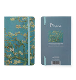 Cuaderno de tapa blanda, flor de almendro, Van Gogh