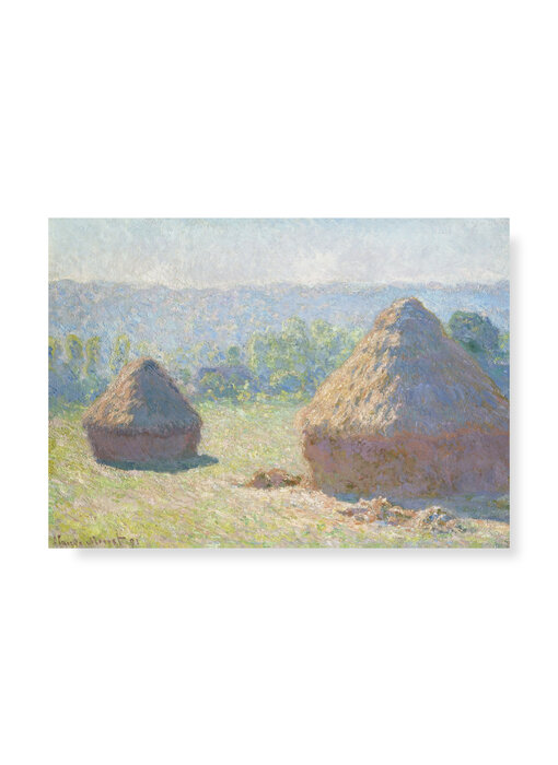 Poster, 50x70  Claude Monet, Hooibalen