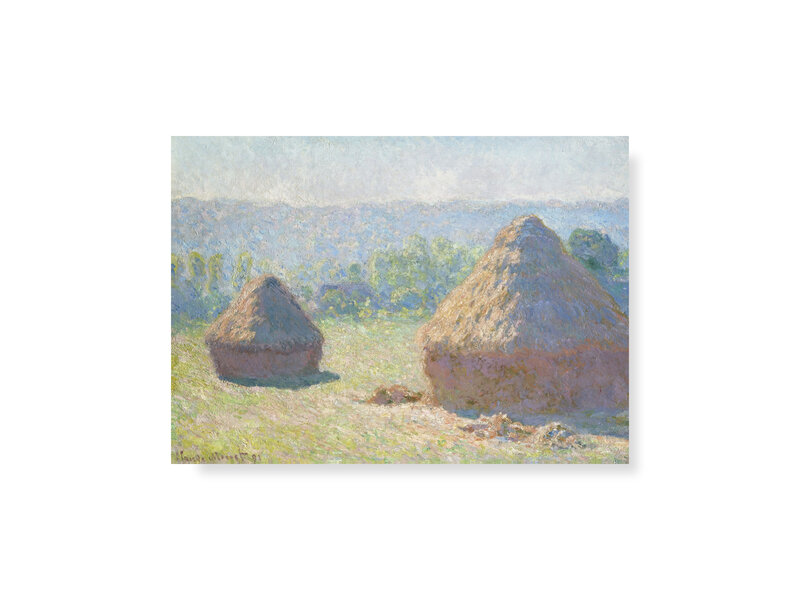 Poster, 50x70  Claude Monet, Hooibalen
