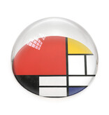 Pisapapeles de vidrio,  Mondrian