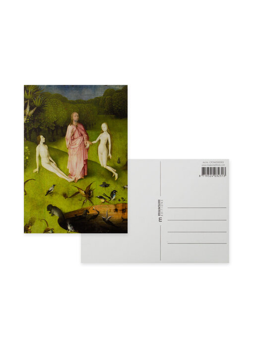 Postal, 10x15 cm, Jheronimus Bosch, Jardín de las delicias 4