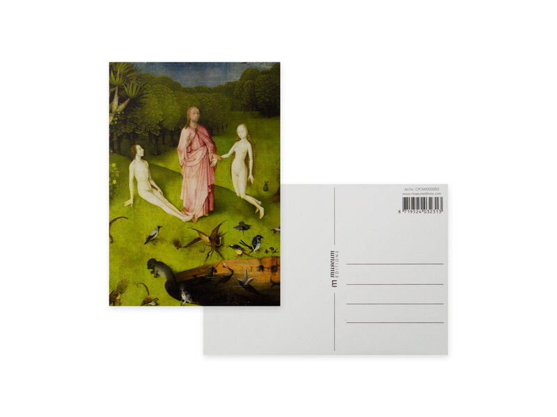 Postcard, 10x15 cm,  Jheronimus Bosch, Garden of Earthly Delights 4