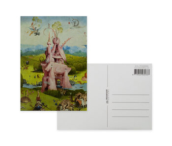 Postal, 10x15 cm, Jheronimus Bosch, Jardín de las delicias 6