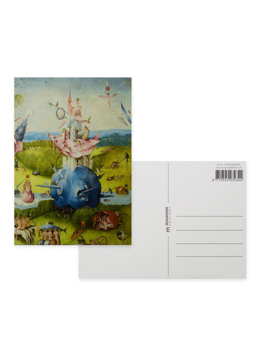 Postal, 10x15 cm, Jheronimus Bosch, Jardín de las delicias 7