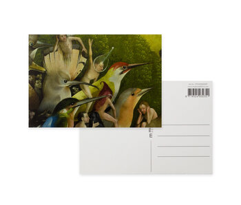 Ansichtkaart, 10x15 cm, Jheronimus Bosch, Tuin der Lusten 8