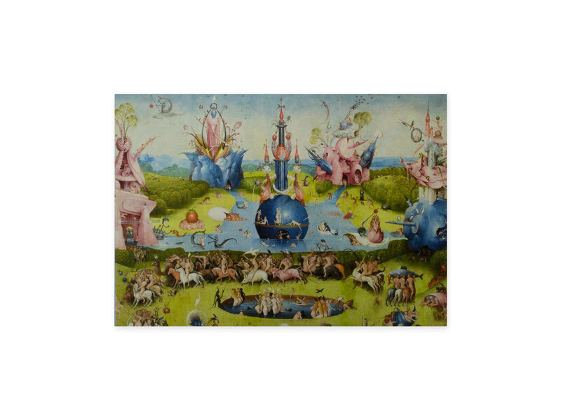 Postcard, 10x15 cm,  Jheronimus Bosch, Garden of Earthly Delights 1