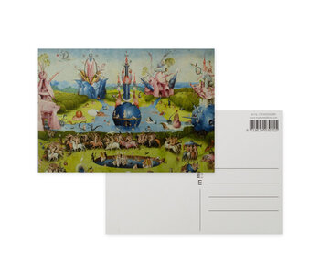 Ansichtkaart,10x15 cm, Jheronimus Bosch, Tuin der Lusten 1