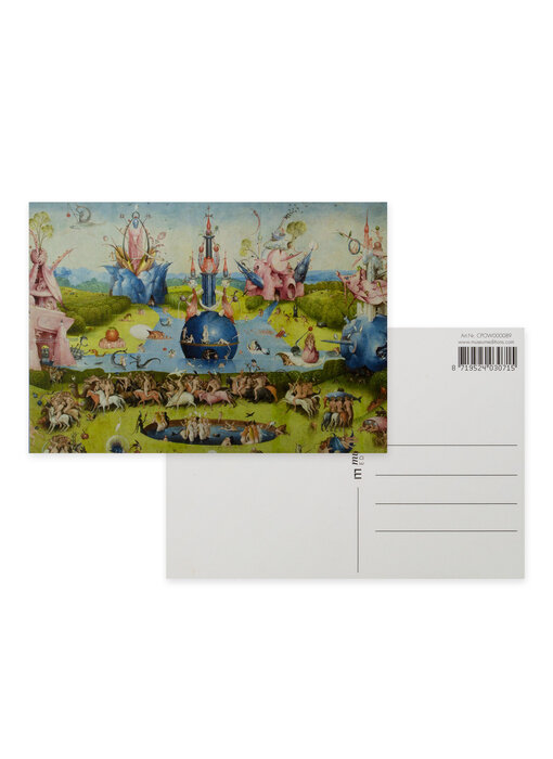 Ansichtkaart,10x15 cm, Jheronimus Bosch, Tuin der Lusten 1