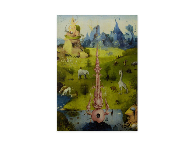 Postal, 10x15 cm, Jheronimus Bosch, Jardín de las delicias 3