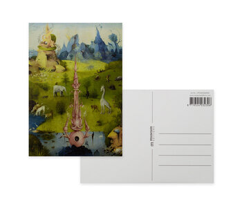 Postcard, 10x15 cm,  Jheronimus Bosch, Garden of Earthly Delights 3