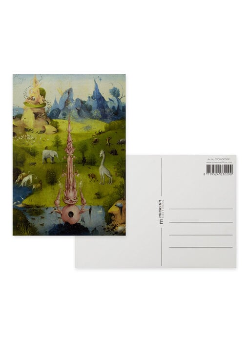 Ansichtkaart, 10x15 cm, Jheronimus Bosch, Tuin der Lusten 2