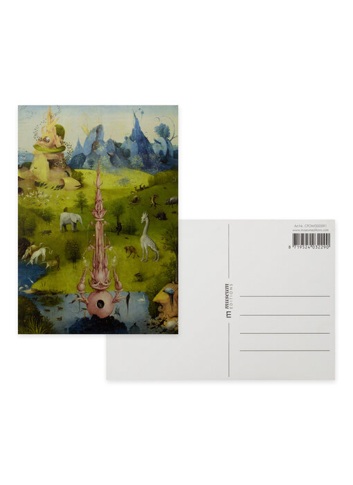 Carte postale, 10x15 cm, Jheronimus Bosch, jardin des délices terrestres 2