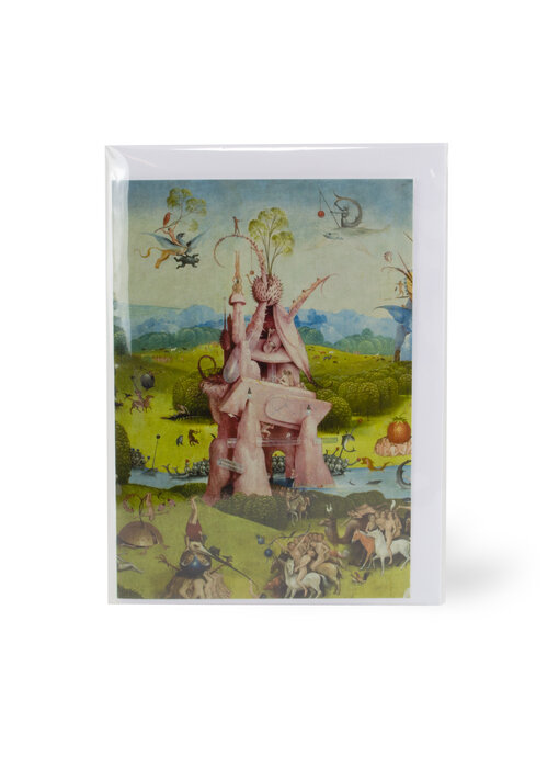 Dubbele kaart met envelop, Jheronimus Bosch, Tuin der Lusten 4