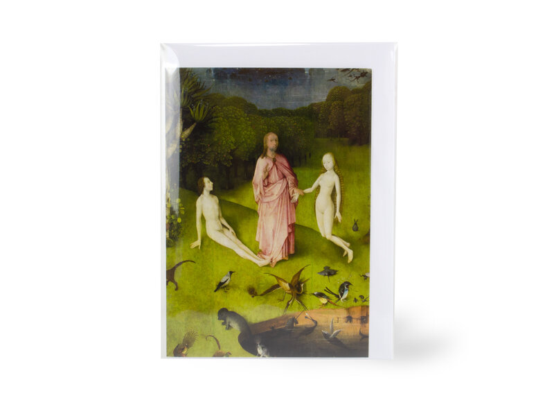 Dubbele kaart met envelop, Jheronimus Bosch, Tuin der Lusten 3