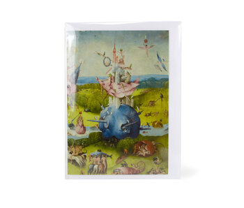 Double carte avec enveloppe,  Jheronimus Bosch, jardin des délices terrestres 5